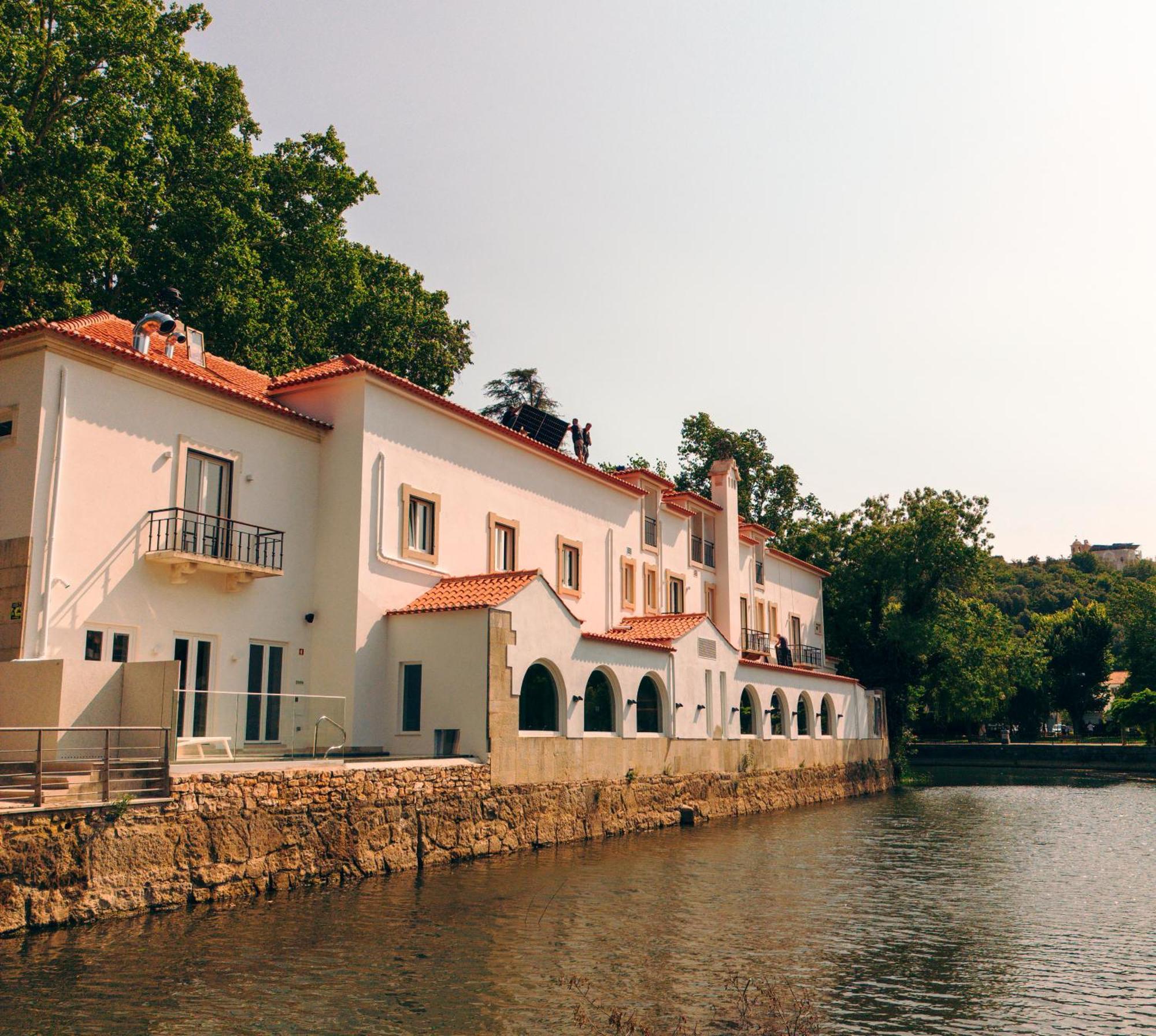Estalagem Santa Iria Hotel & Spa โตมาร์ ภายนอก รูปภาพ